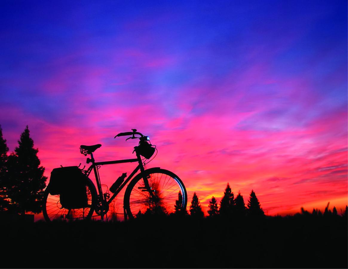 Dusit Thani Laguna Phuket Praia de Bang Tao Exterior foto Bicycle at sunset
